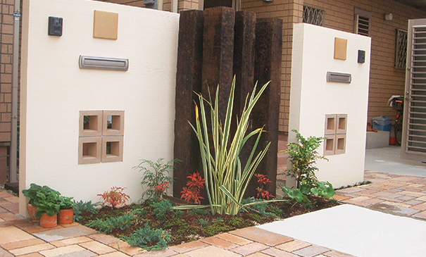 穴あきブロック シルエット 久保田セメント工業株式会社