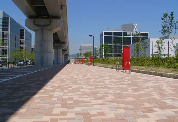 医療センター駅桁下（神戸市）