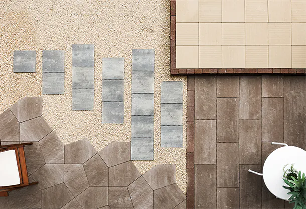 見る人を魅了するクオリティ高い敷材が揃う