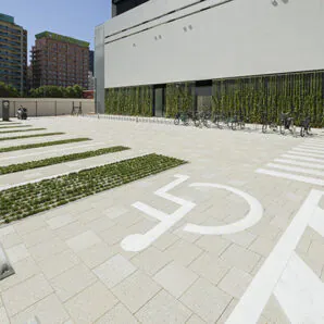 サークルグラス,circle grass,公共,pubphoto,神戸市立磯上体育館駐車場,isogamitaiikukanchushajo