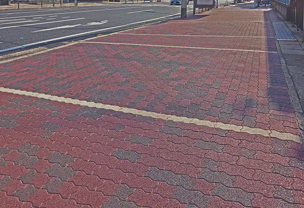 歩道舗装(神戸市) | アンティックカラー・グランパムH